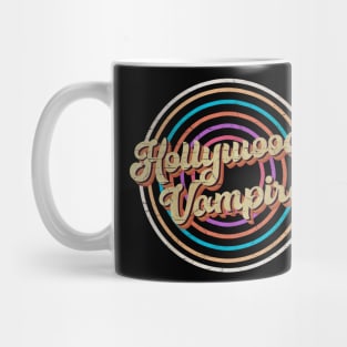 vintage circle line color Hollywood Vampires Mug